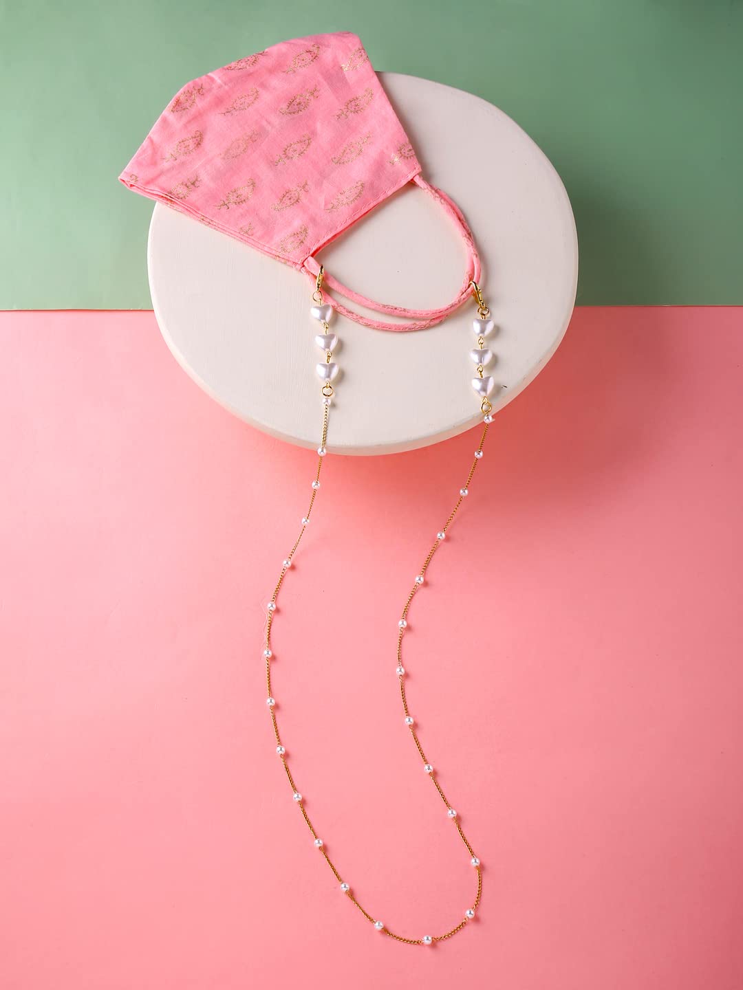 Yellow Chimes brass sunglasses chain - functional and fashionable