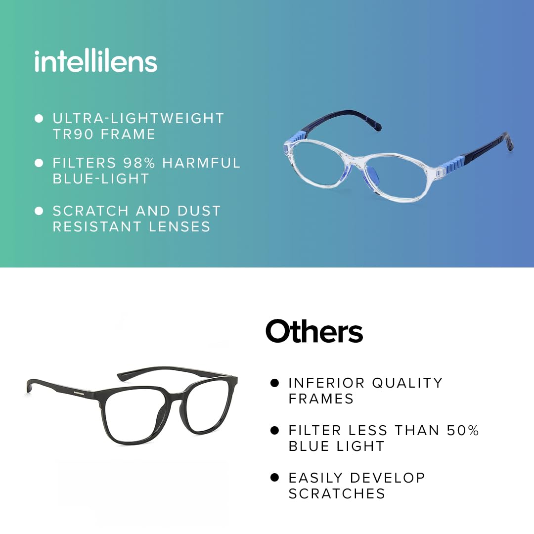 Intellilens Computer Glasses - Office work