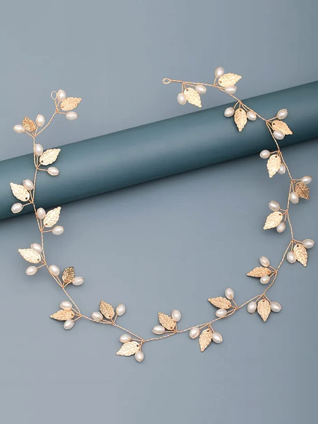 Yellow Chimes Bridal Hair Vine - Floral design hair pin for festivals