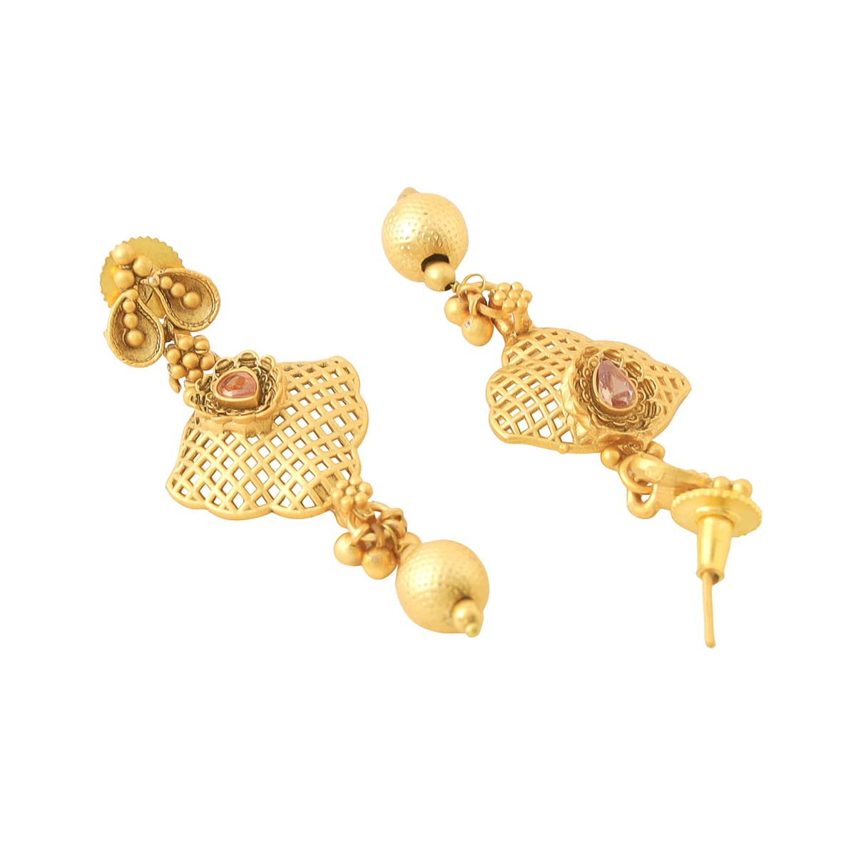 Yellow Chimes Wedding Jewelry Set - Enhance your bridal look