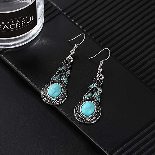 Yellow Chimes Silver Drop Earrings - Traditional Attire