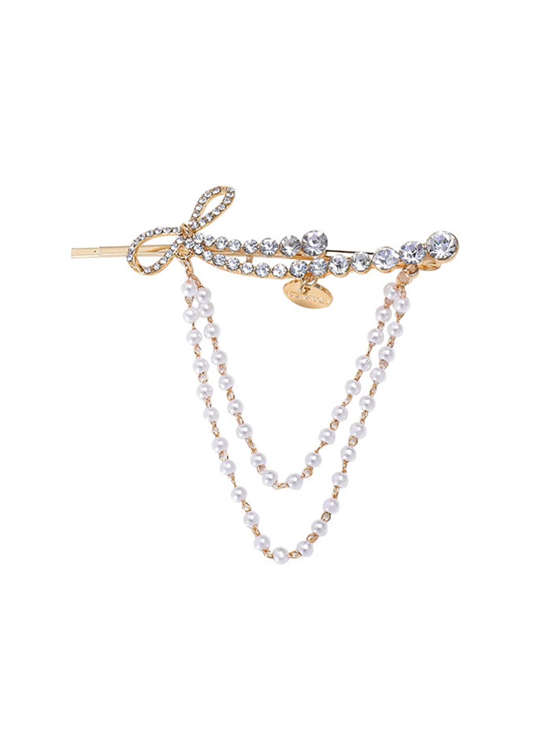 Yellow Chimes Stylish Hair Pin - Everyday elegance