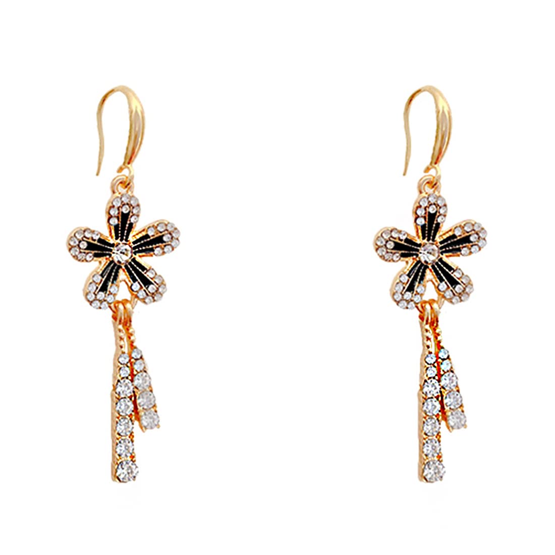 Yellow Chimes lightweight floral earrings - gift for loved ones