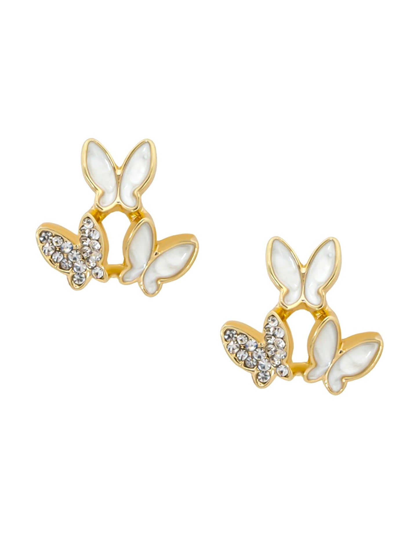 unwind Heart Shaped Earrings - Charming jewelry for girls