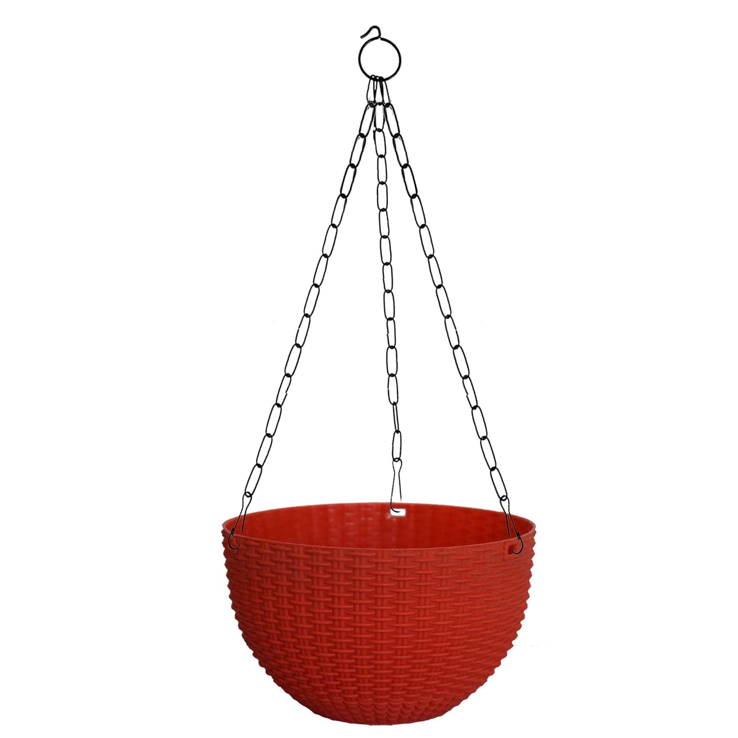 Kuber Plastic Hanging Flower Pot - indoors decoration