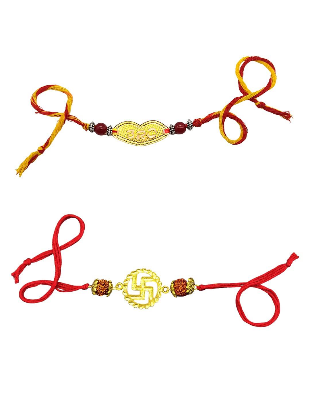 Yellow Chimes BRO Engraved Rakhi - Unique Personal Touch