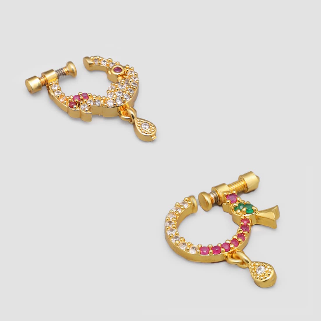 Yellow Chimes Nose Pins - Beautiful Gift for Women