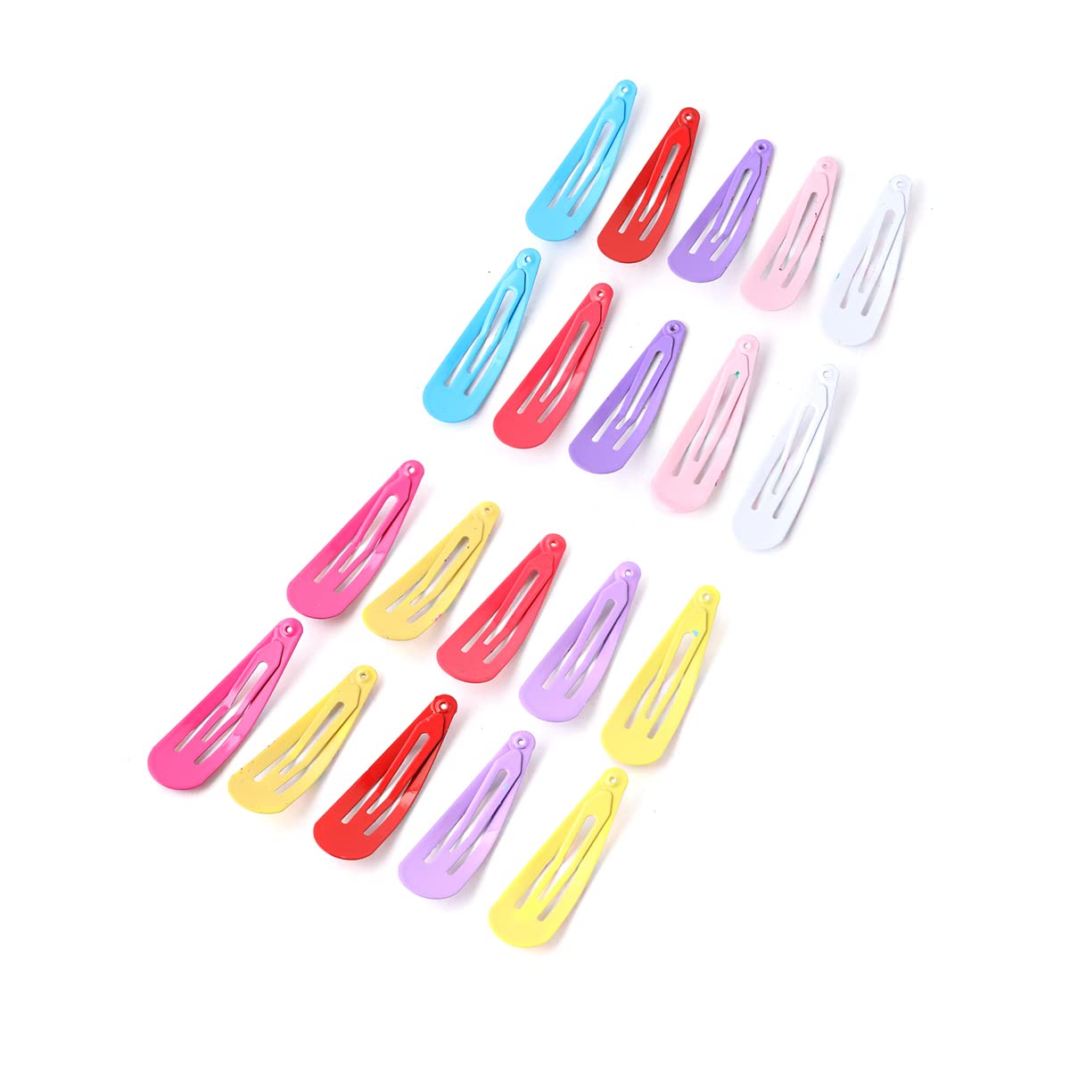 Yellow Chimes snap hair clips - colorful styles for kids