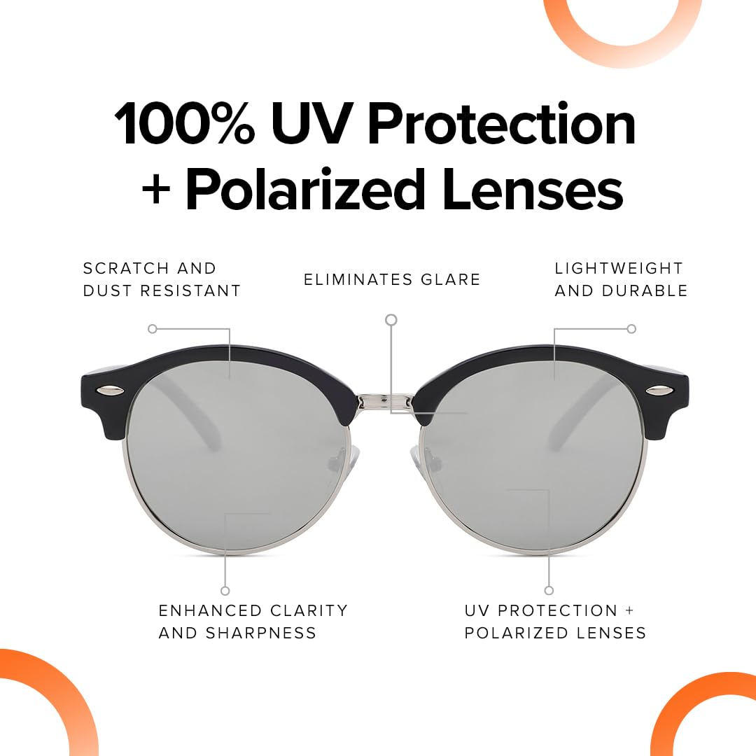 Intellilens Round Sunglasses - Casual outings
