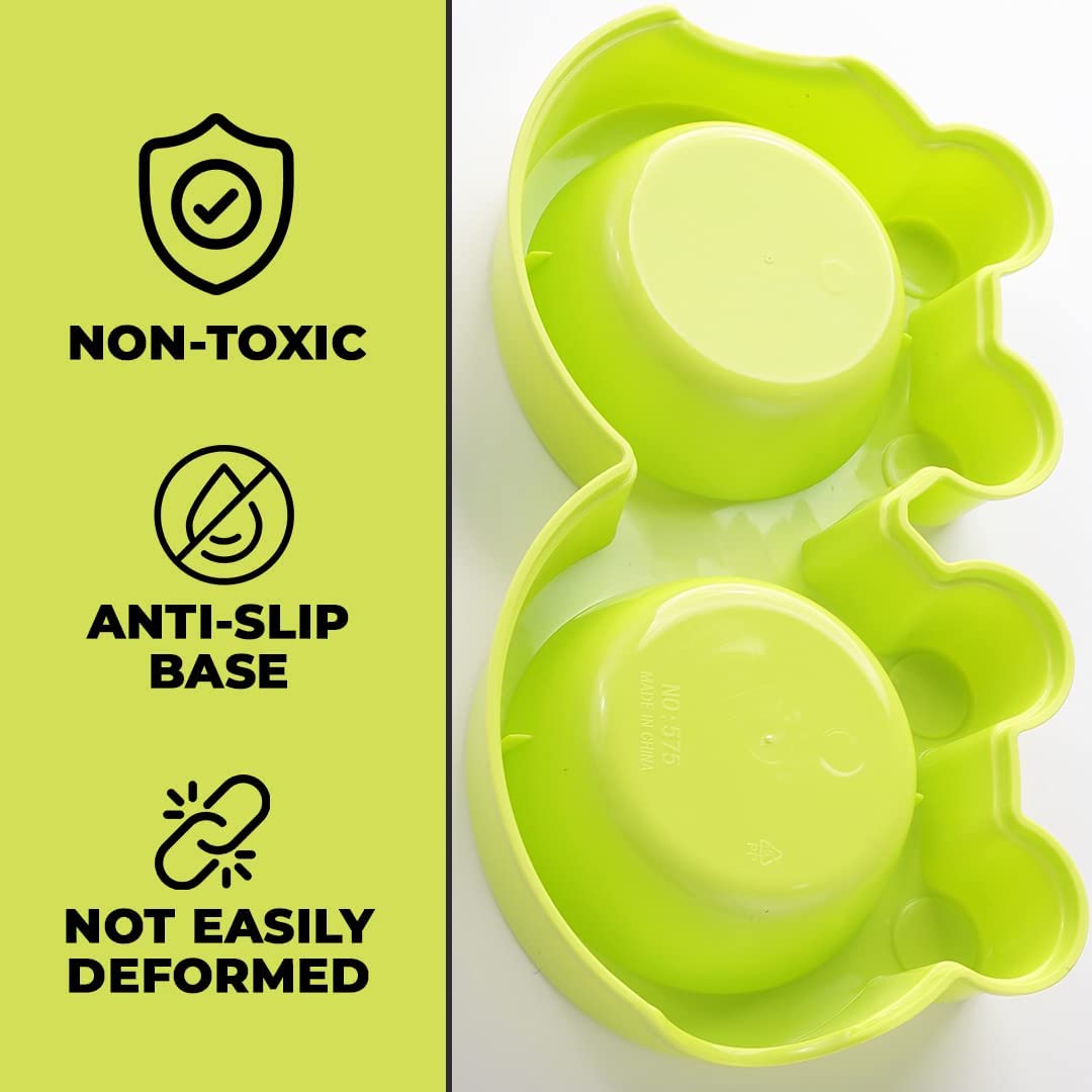 Kuber Industries dog food bowl - indoor meal time