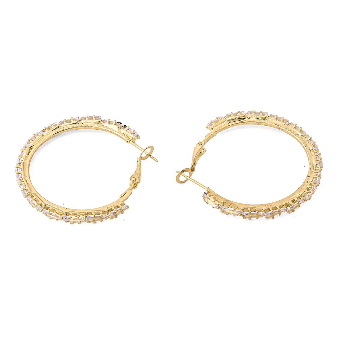 Yellow Chimes hoop earrings - elegant anniversary gift
