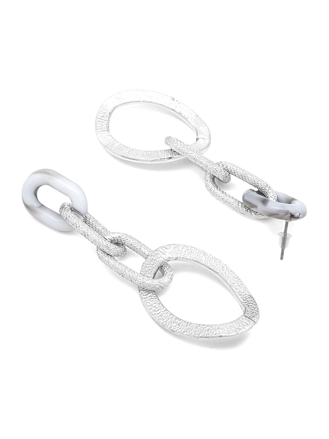 Yellow Chimes drop earrings - casual wear for girls
