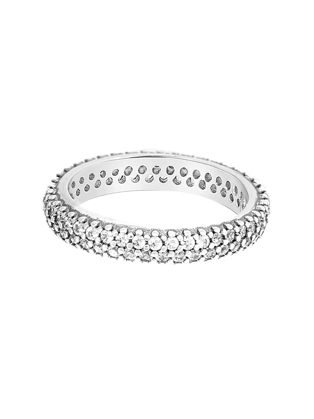 Yellow Chimes women's silver ring - stylish jewelry piece