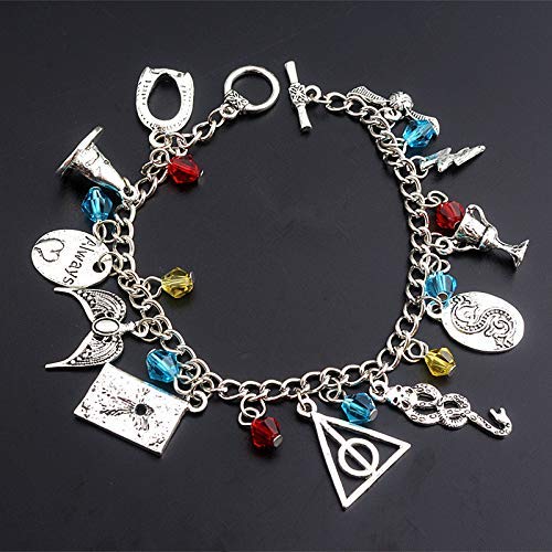 Yellow Chimes silver charm bracelet - stylish accessory