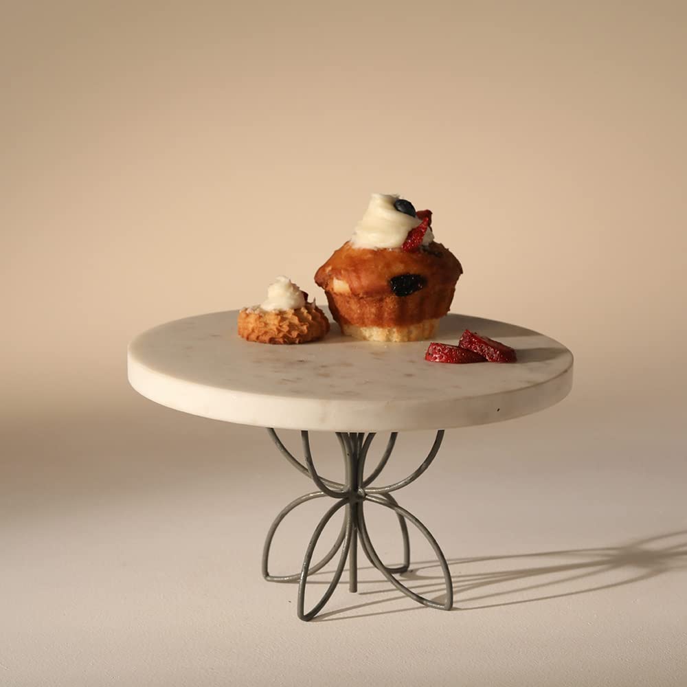 Ellementry Kawaii Marble Cake Stand - Stylish Event Decor