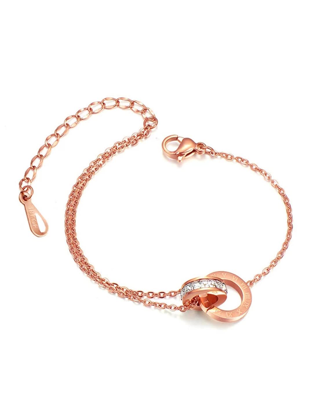 Yellow Chimes stainless steel bracelet - trendy accessories for women
