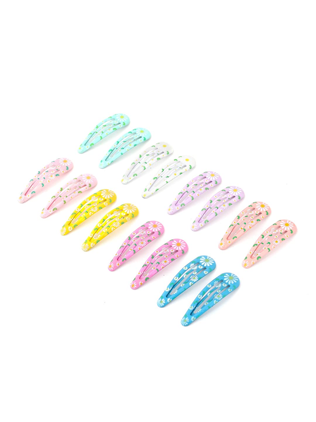 Yellow Chimes multi-pack hair clips - durable and fun