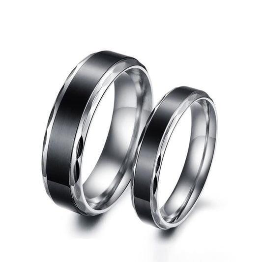 Yellow Chimes Couple Band Rings - Modern Fashion Statement