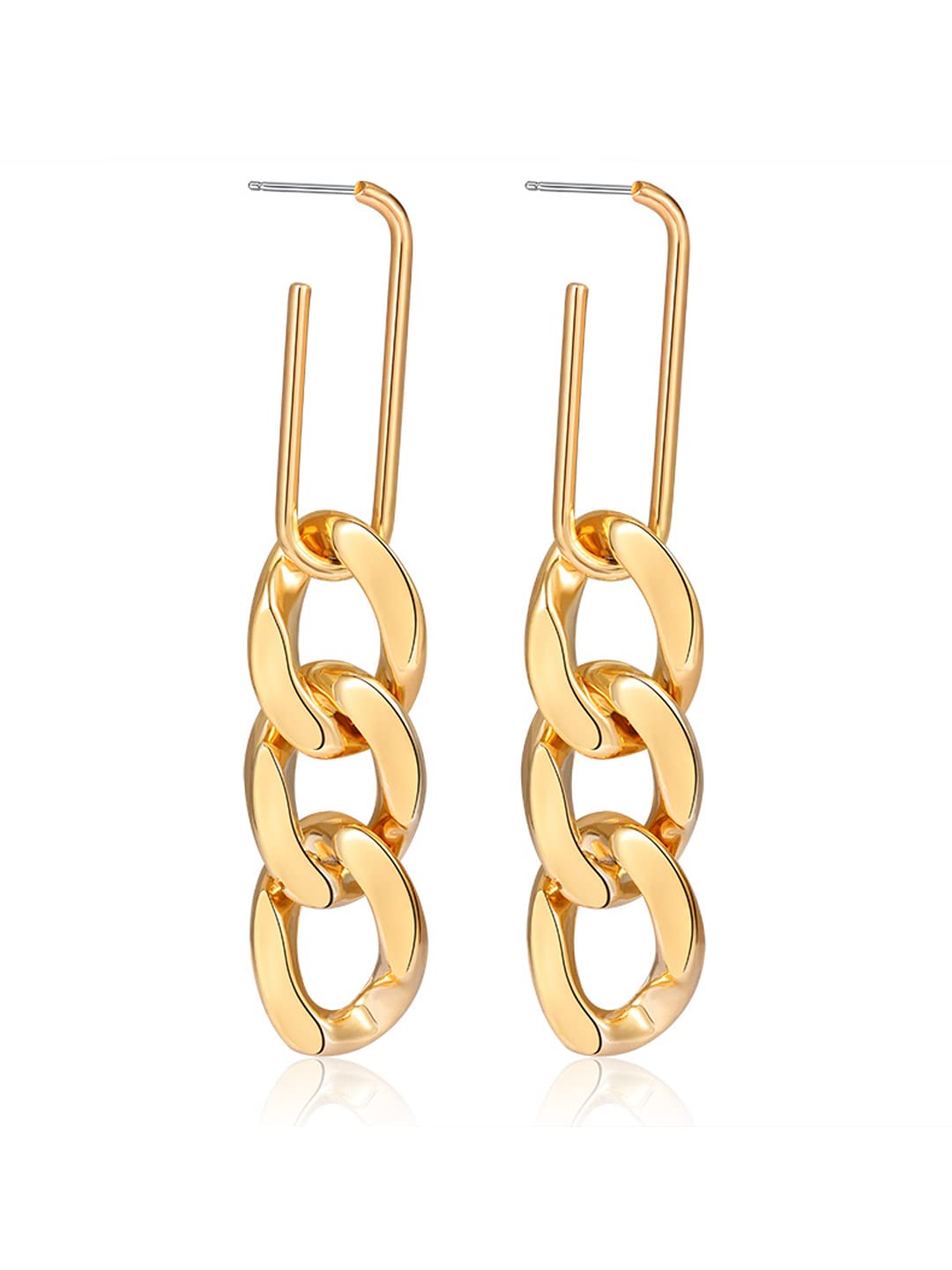 Yellow Chimes Minimalist Earrings - Unique Gift for Her