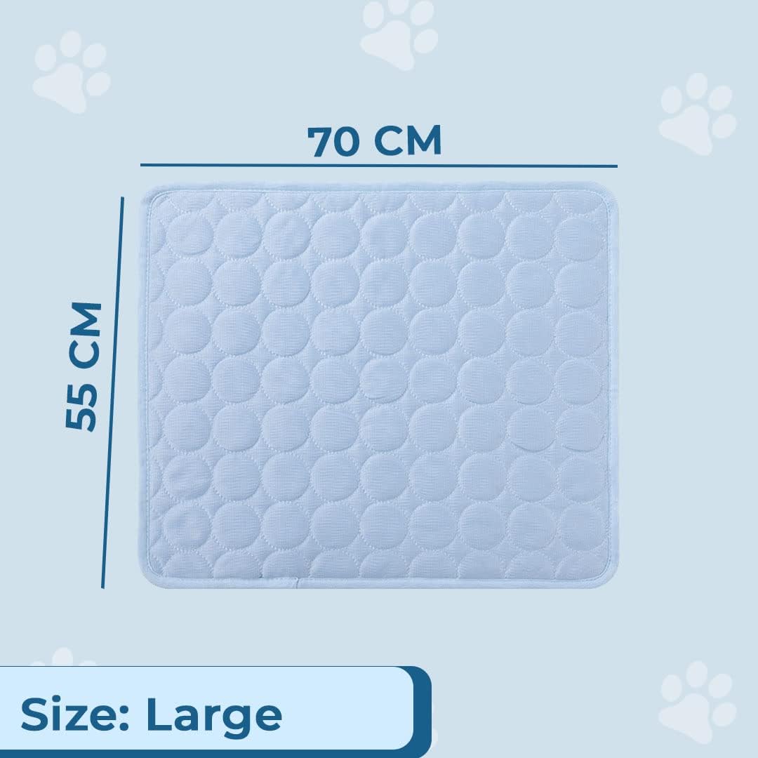 Kuber Ice Silk Cat Bed - Travel-friendly