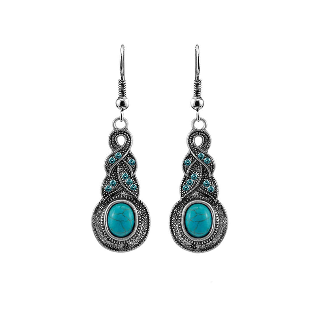Yellow Chimes Silver Drop Earrings - Lightweight Everyday Accessory
