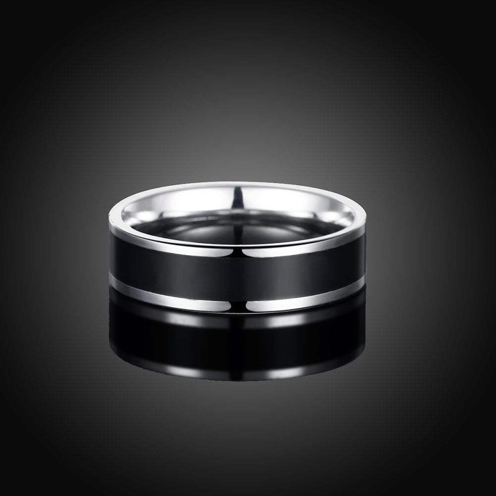 Yellow Chimes classic band ring - stylish everyday jewelry