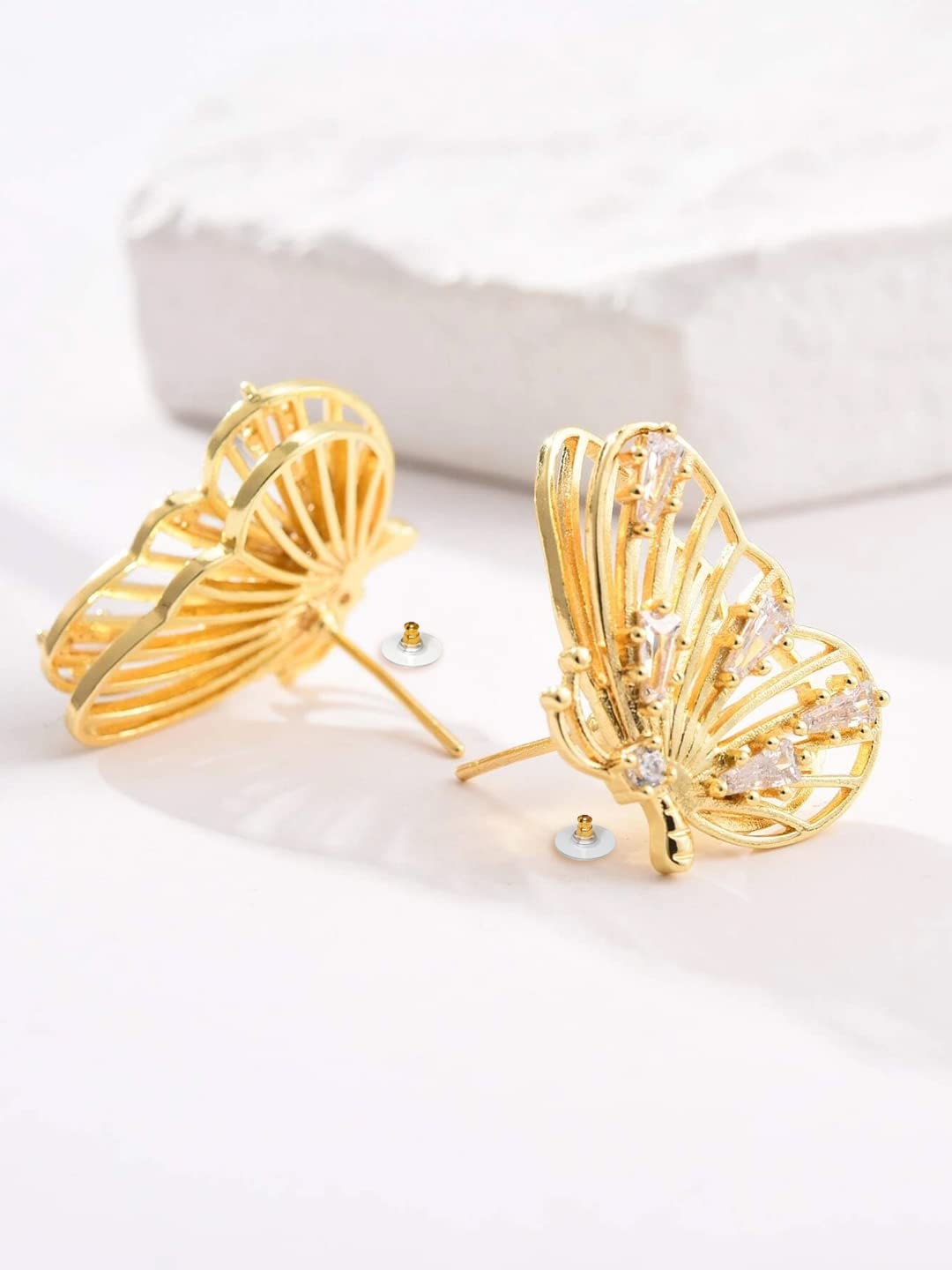 Yellow Chimes fashion earrings - add charm to your outfit