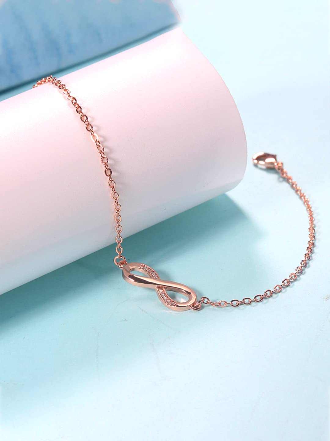Yellow Chimes Infinity Love Bracelet - Gift for girlfriend
