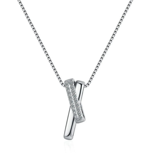 Yellow Chimes crystal chain pendant - unique birthday gift