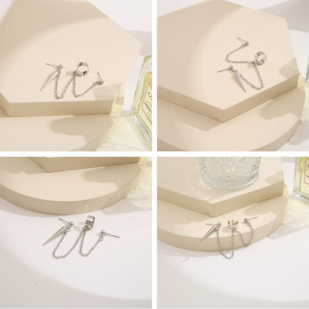 Yellow Chimes silver earrings - chic addition to any outfit