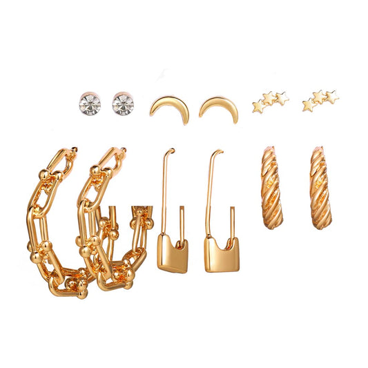 Luxury gold plated earrings - stunning gift for anniversaries