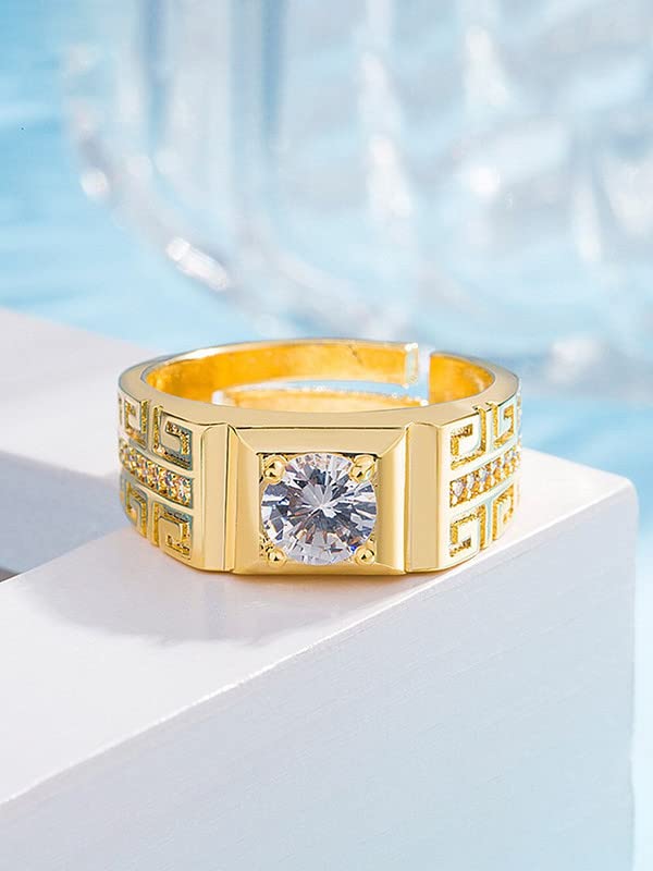 Yellow Chimes rings - Elegant jewelry for couples