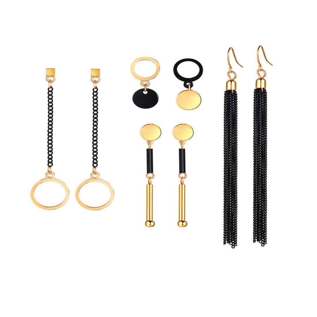 Yellow Chimes women's earrings - chic accessory for college