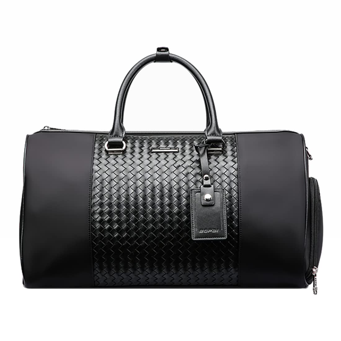 BOPAI Water Resistant Nylon 14 Litre Travel Duffle Bag with Shoe Compa ...