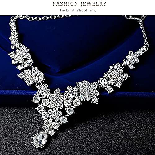 Yellow Chimes zircon crystal set - luxury for special occasions