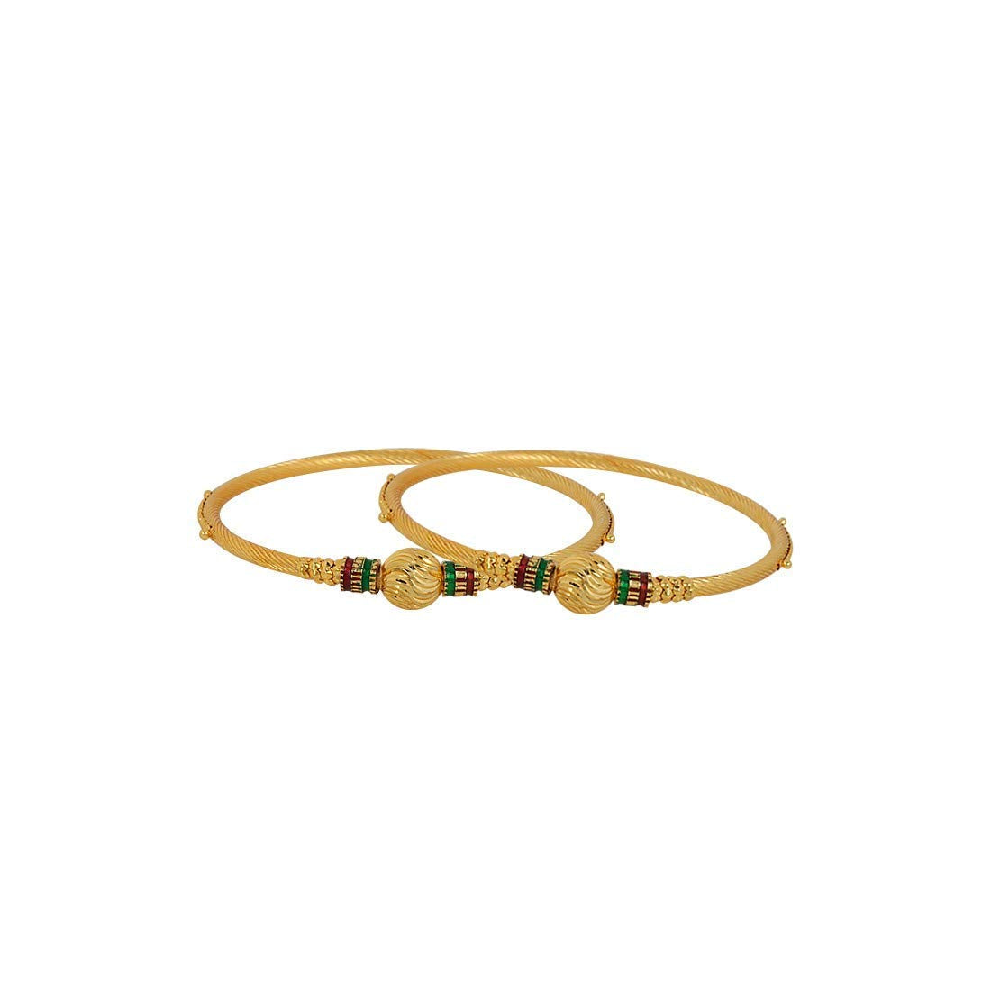 Yellow Chimes traditional bangles - luxury jewelry for women
