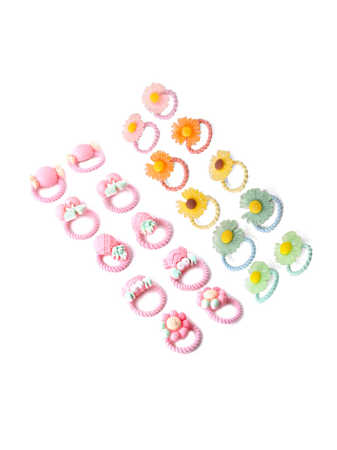 Yellow Chimes Melbees kids hair bands - Vibrant colors for toddlers