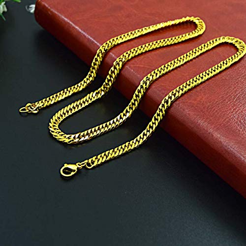 Yellow Chimes unisex gold chain - stylish addition for daily wear