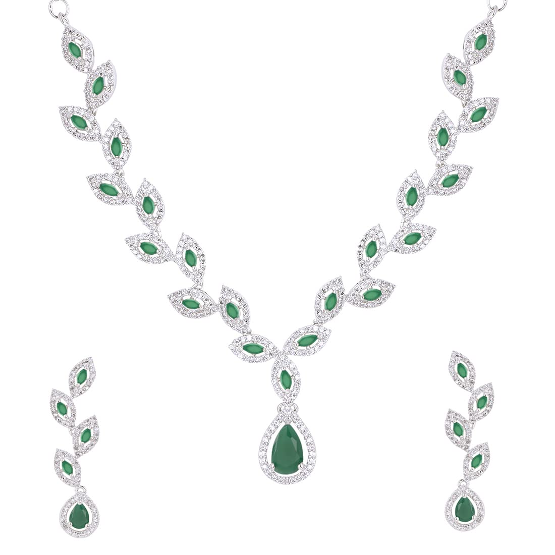 Yellow Chimes Beautifully Crafted Necklace Set - Everyday elegance