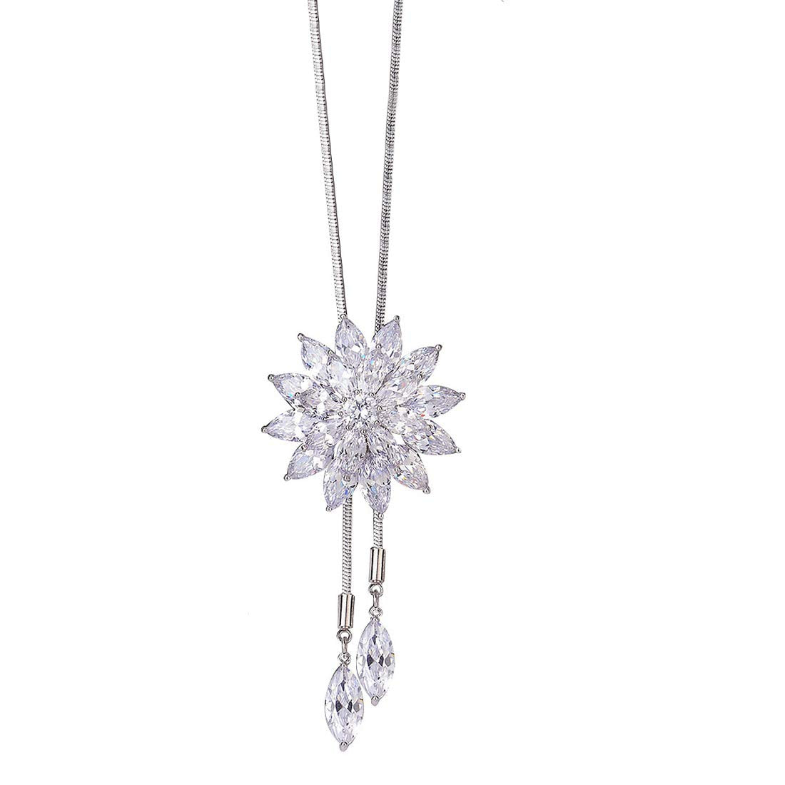 Yellow Chimes long chain necklace - ready-to-gift jewelry