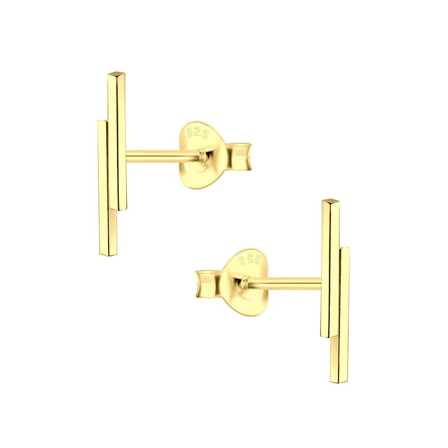 Yellow Chimes Silver Stud Earrings - Gifting in Exquisite Box