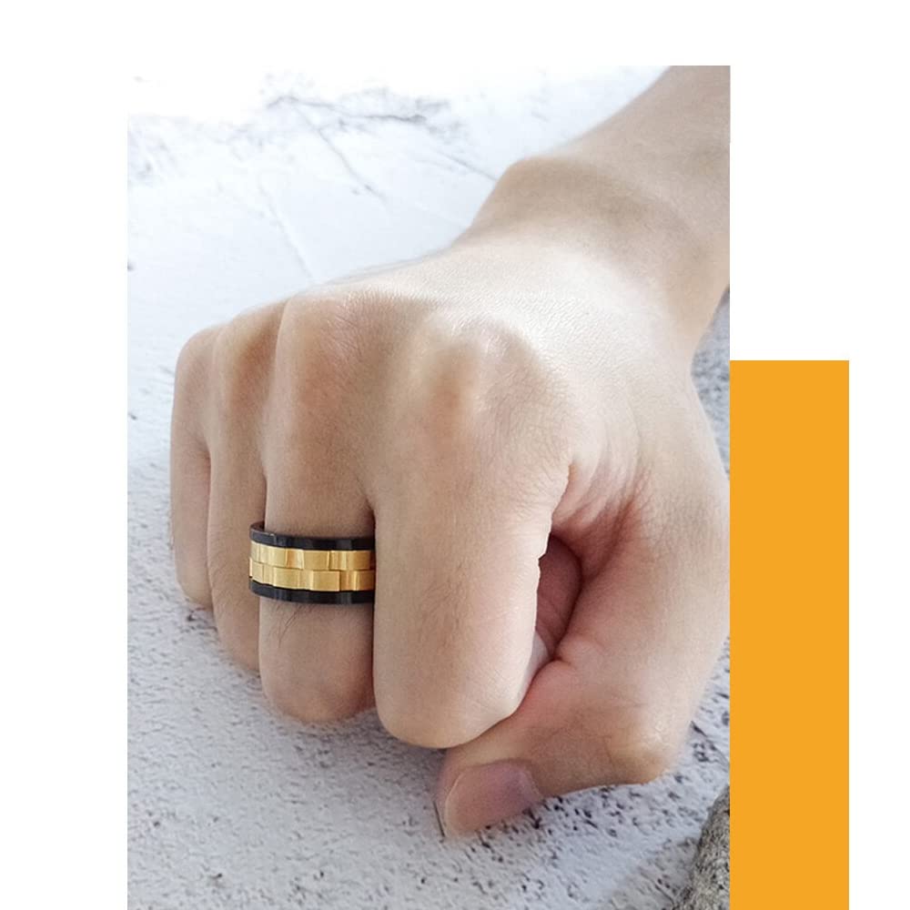 Yellow Chimes men's ring - Everyday wear accessory