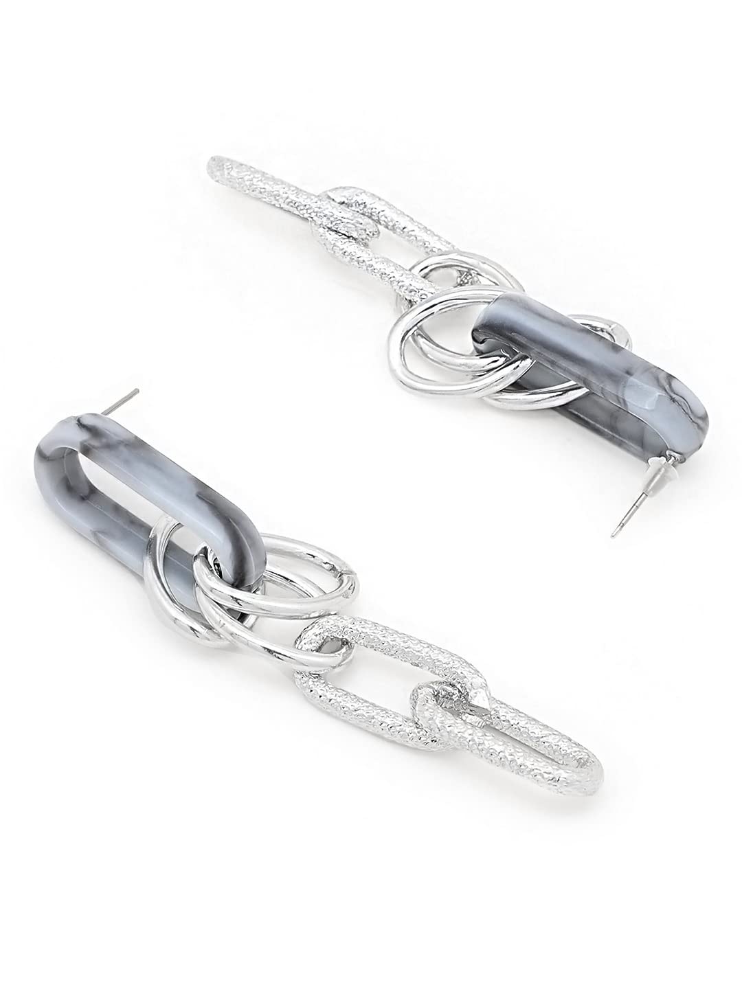 unwind drop earrings - contemporary women jewelry