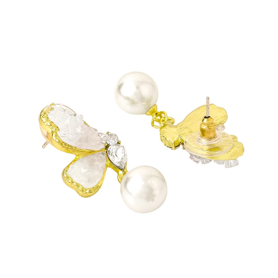 Yellow Chimes Multicolor Drop Earrings - Stylish Accessory