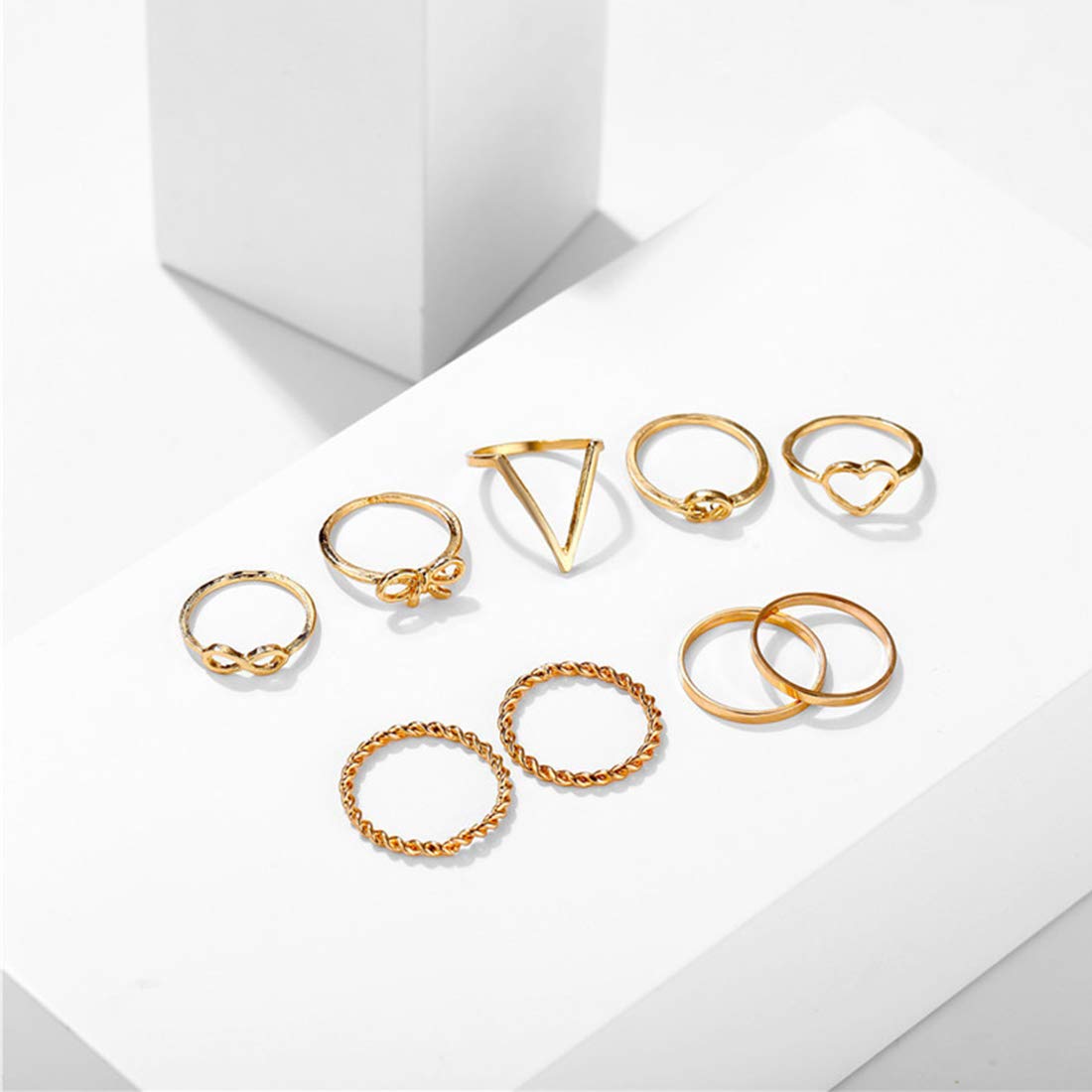 Yellow Chimes jewelry - unique gold plated ring collection for ladies
