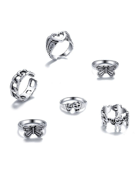 unwind beautiful stack ring set - ideal birthday present