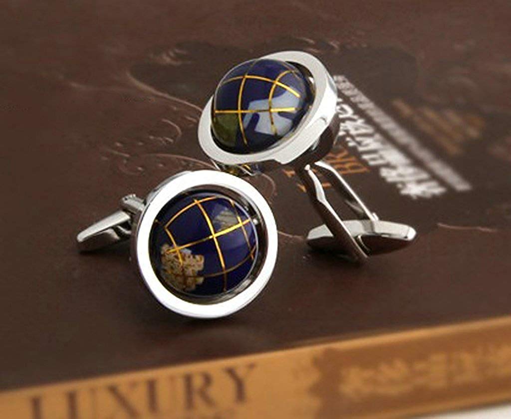 Yellow Chimes unique spin-able cufflinks - statement accessory