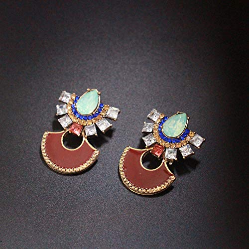 Yellow Chimes designer drop earrings - hypoallergenic jewelry