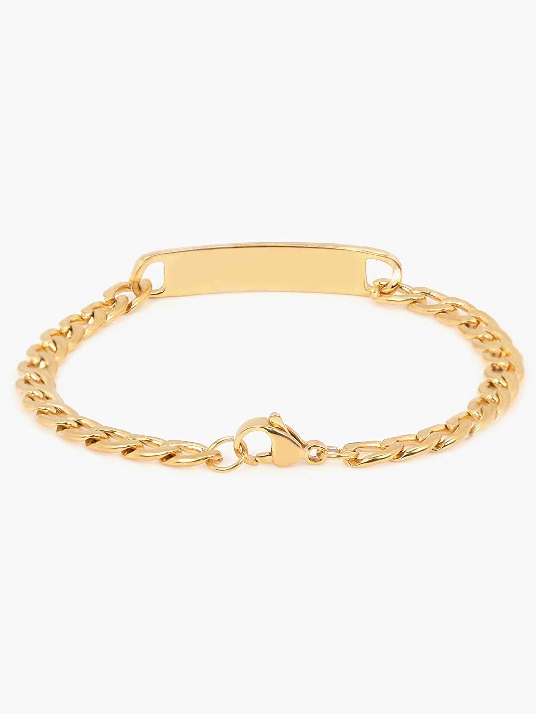 Yellow Chimes Golden Tag Bracelet - Ideal gift for birthdays and anniversaries