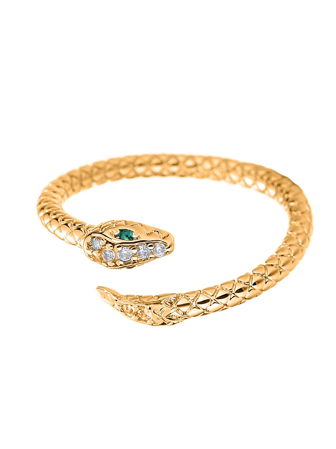 unwind snake ring - versatile piece for occasions